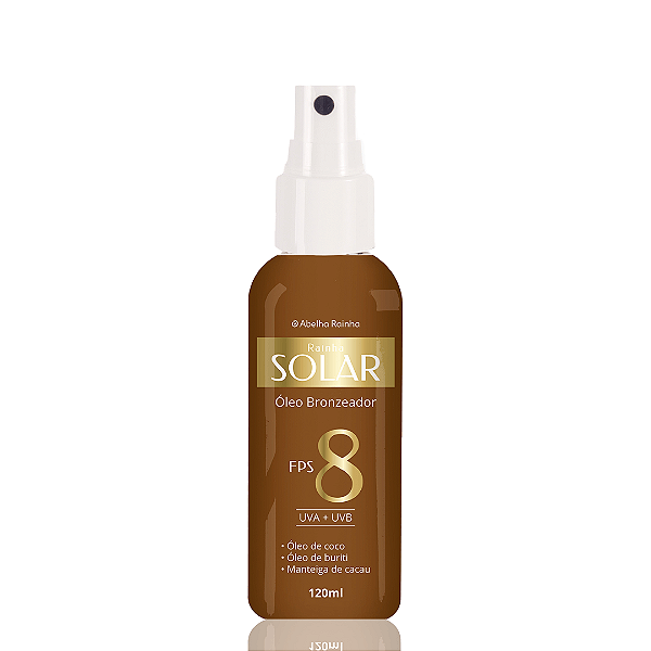 Rainha Solar - Óleo Bronzeador - 120ml