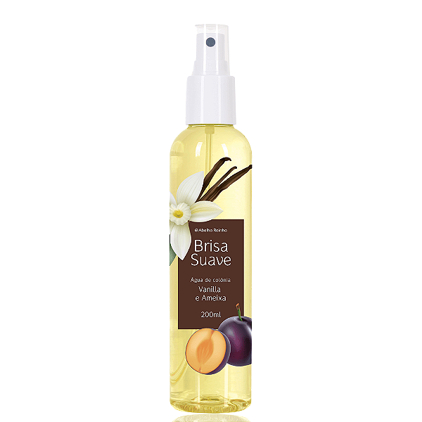Brisa Suave - Brisa Suave Água de Colônia Vanilla e Ameixa - 200ml