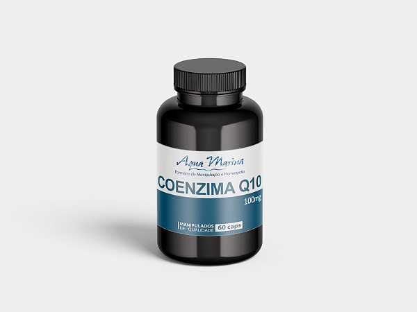 Coenzima Q10 100mg Uso Oral 60 Cápsulas
