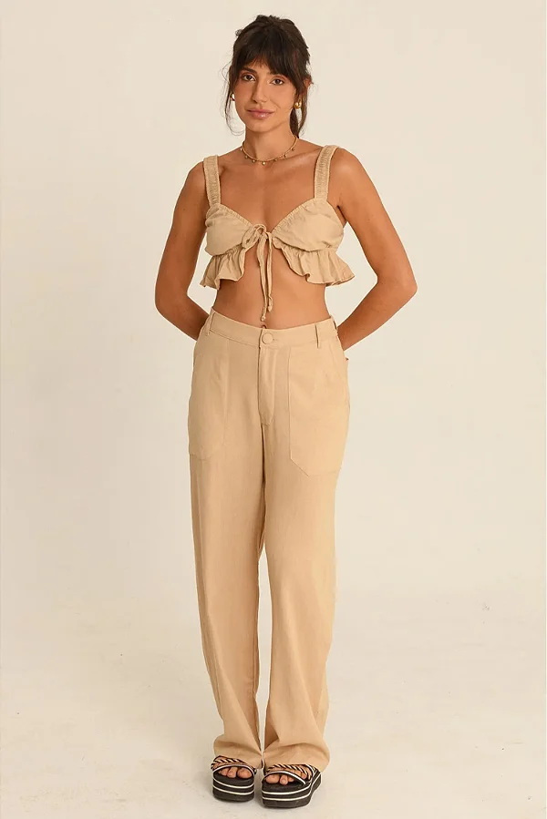calça alf areia #1