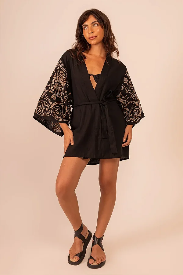 kimono bordado nala
