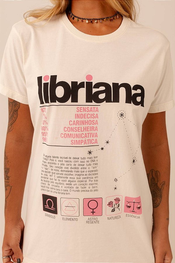 T-shirt signo libriana