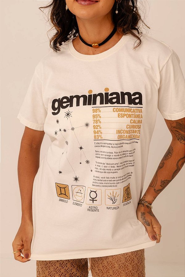 T-shirt signo geminiana