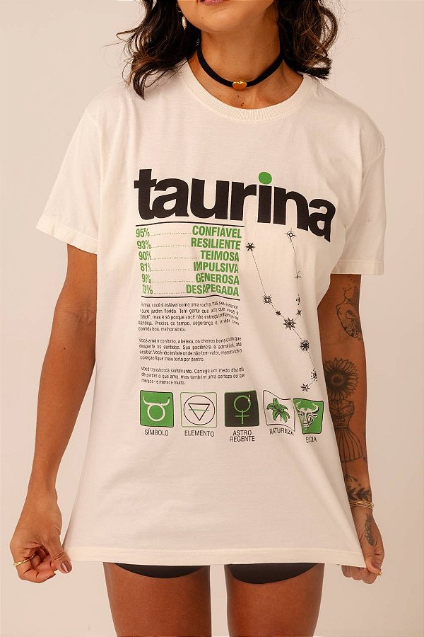 T-shirt signo taurina
