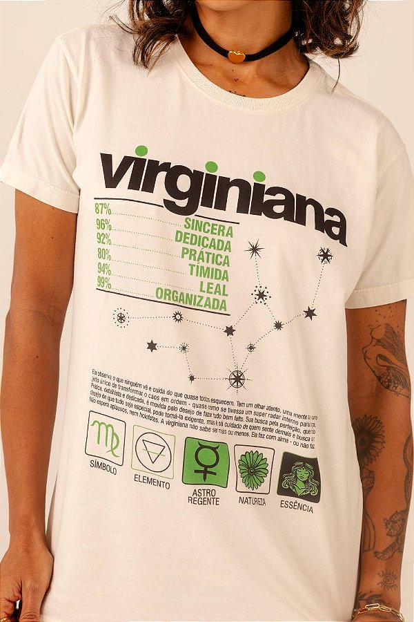 T-shirt signo virginiana