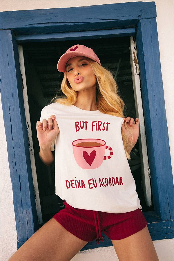 T-SHIRT DEIXA EU ACORDAR