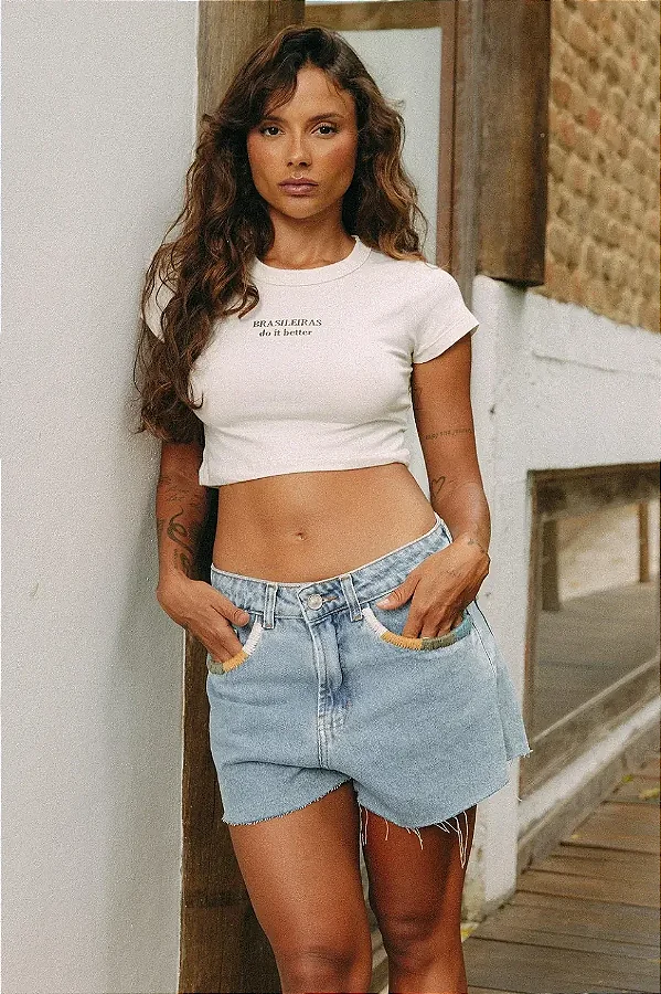 SHORT JEANS BRASILEIRA