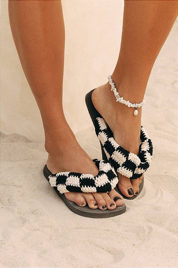 CHINELO DE CROCHE INTERLUDE