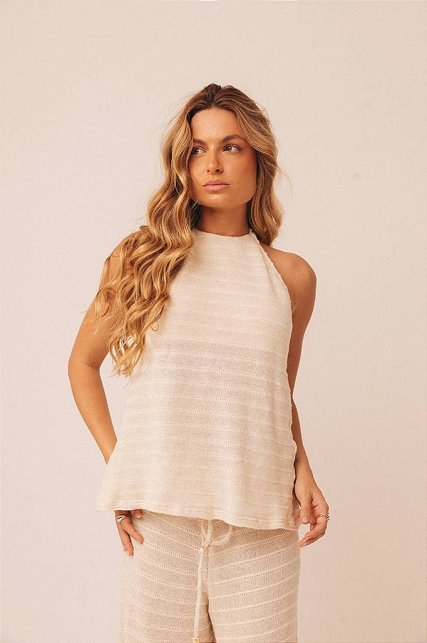 BLUSA ISLA NATURAL