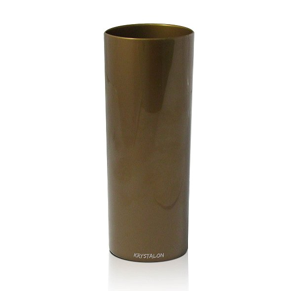 Copo Long Drink Dourado Acrílico 300ml