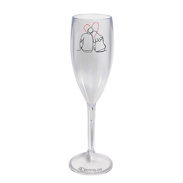 Taça Champagne Dia dos Namorados