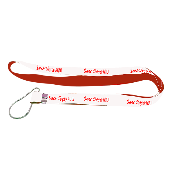Cordão Tirante Personalizado com argola pera para canecas