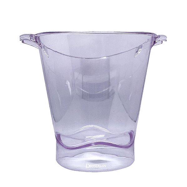 Balde Acrilico Transparente - com 4,5L
