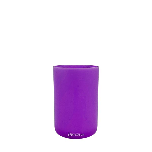 Copo Short Drink 200ml Roxo - Polipropileno Texturizado