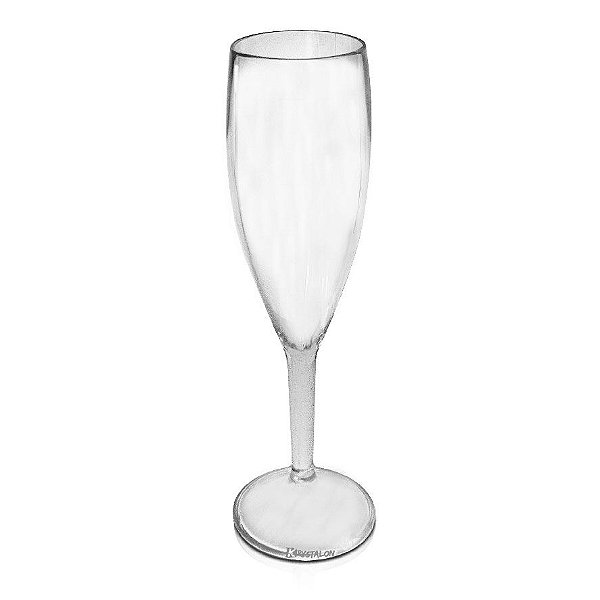 Taça Champagne Transparente - Policarbonato