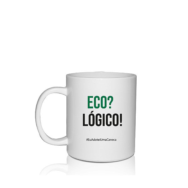 Caneca para Personalizar Branca 300ml - Policarbonato