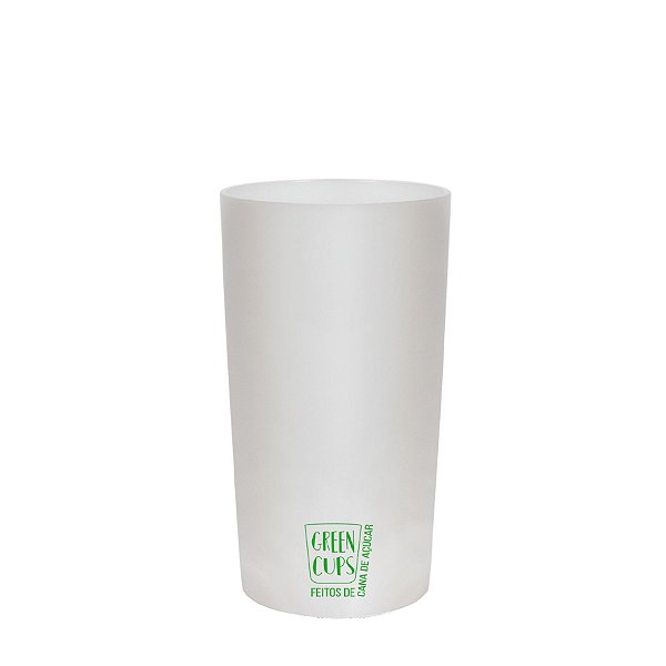 Copo Reutilizável 280ml Green Cups Cana de Açúcar (Personalizado acima de 100 peças)