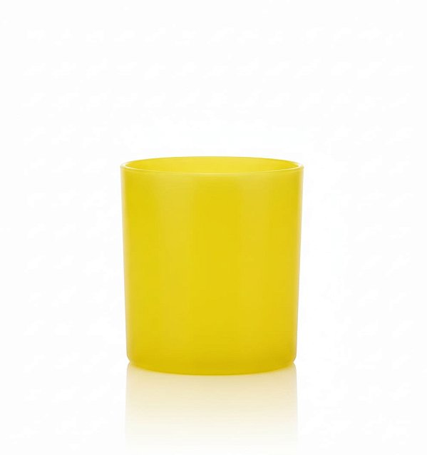 Copo de Whisky On The Rocks 300ml Policarbonato Amarelo