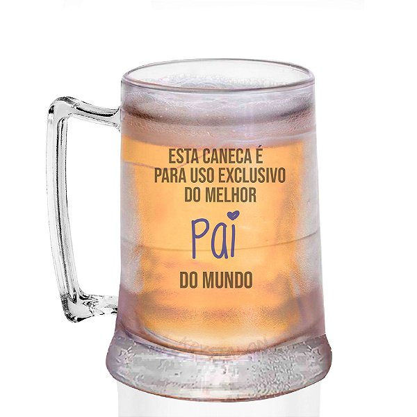 Caneca Gel para Chopp - Dia dos Pais