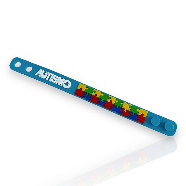 Pulseira Infantil Emborrachada Autista