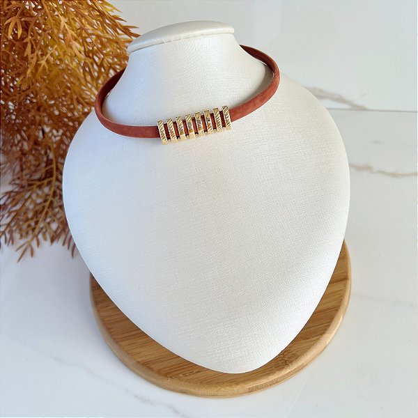 Choker Courinho Bijuteria