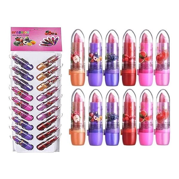 Mini Batom Frutas - Bfashion