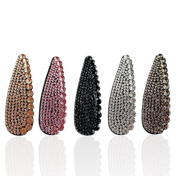 Presilha Tic Tac Gota Strass