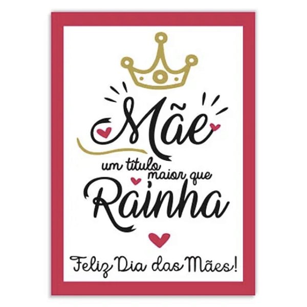 Cartão Dia das Mães 50 und