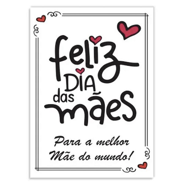 Cartão Dia das Mães 50 und