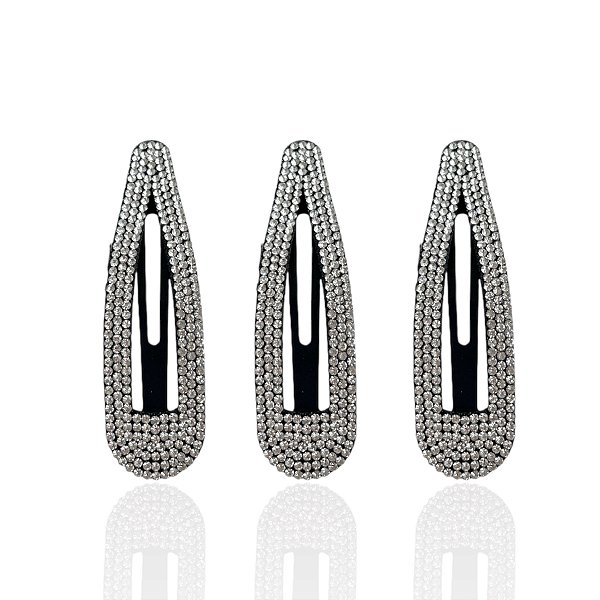 Presilha Tic Tac Gota Vazada Strass
