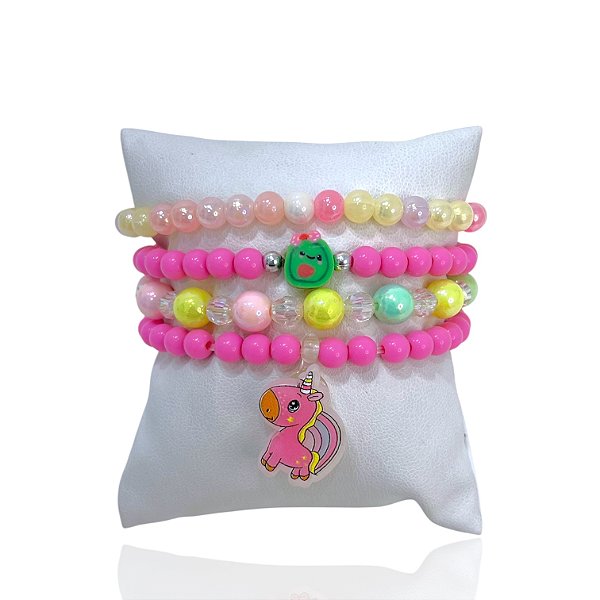 Kit Pulseiras Infantil