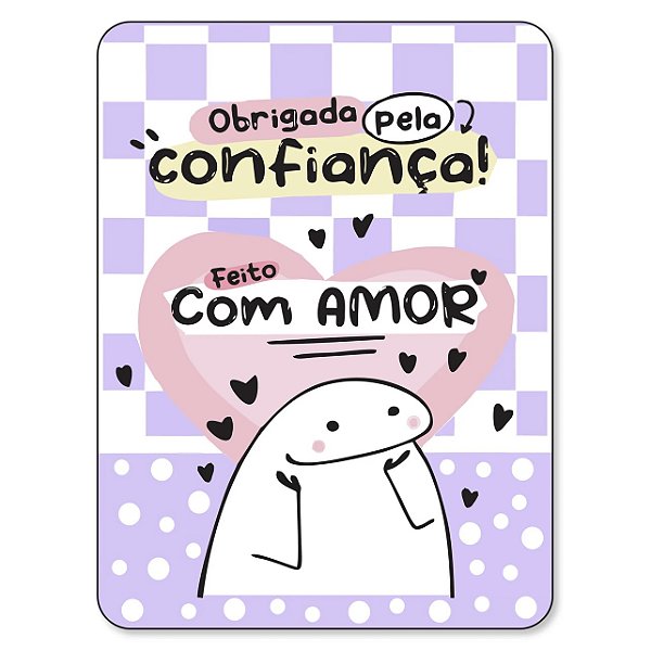 Cartão Agradecimento 50 und