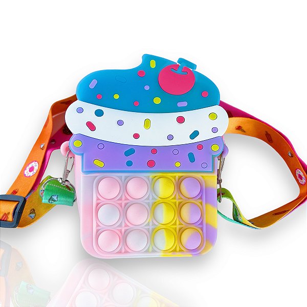 Bolsa Infantil Pop It Sorvete
