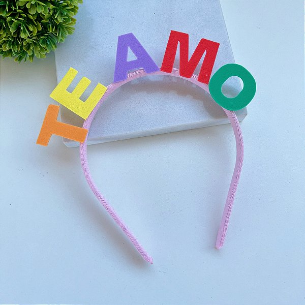Tiara Carnaval Te Amo