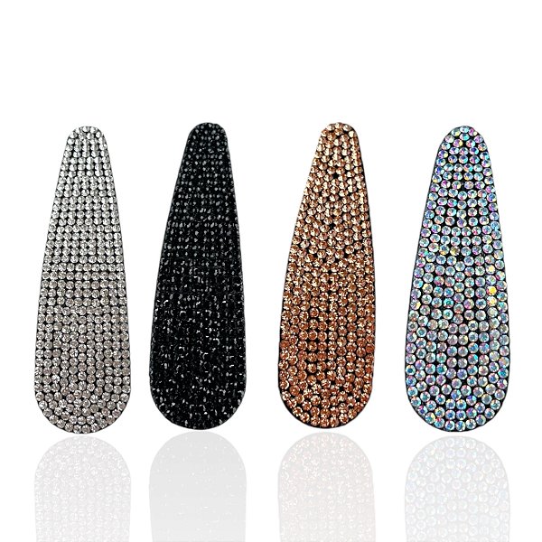 Presilha Tic Tac Gota Strass