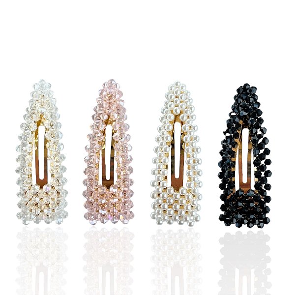 Presilha Tic Tac Gota Vazada Cristais