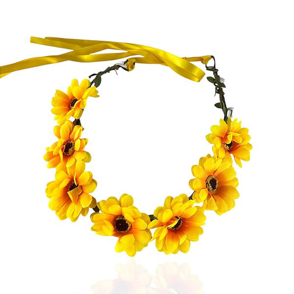 Coroa Flores Girassol