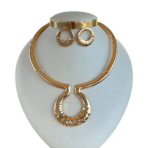 Conjunto Aro Bijuteria Orgânico