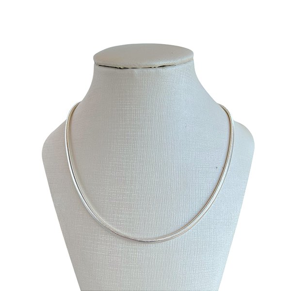 Colar Folheado Prata 925 Lacraia