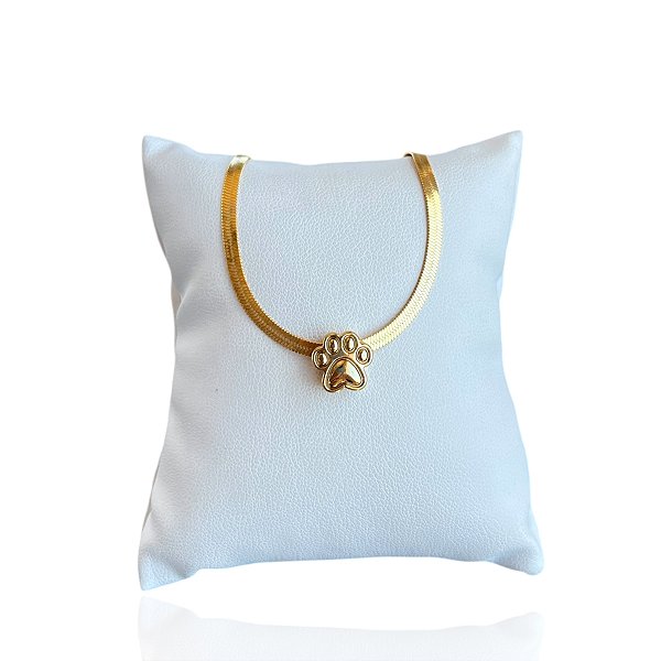 Pulseira Folheada Ouro 18k Fita Laminada Pet