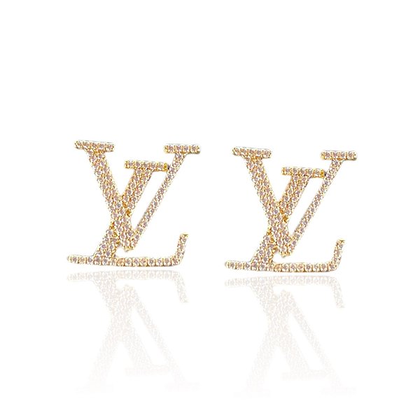 Brinco Folheado Ouro 18k e Prata 925 Inspired Cravejado
