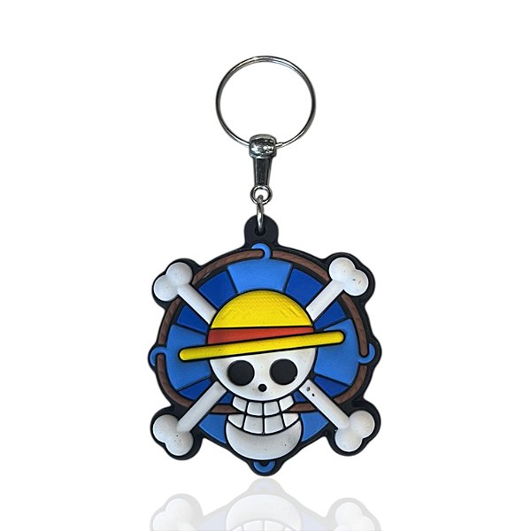 Chaveiro Emborrachado One Piece