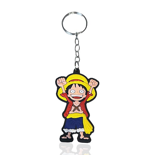 Chaveiro Emborrachado One Piece
