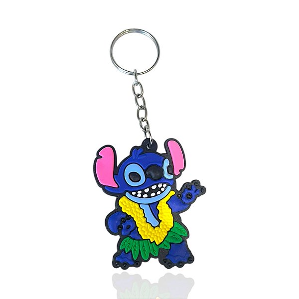 Chaveiro Emborrachado Stitch