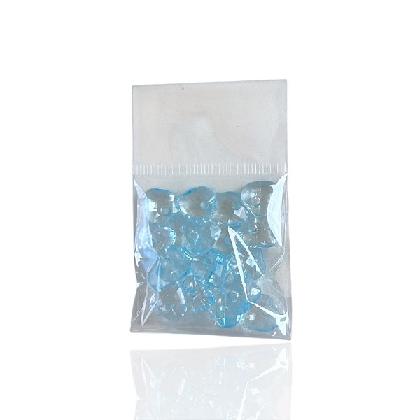 Kit 20 Pingentes Penduricalho Coração Cristal