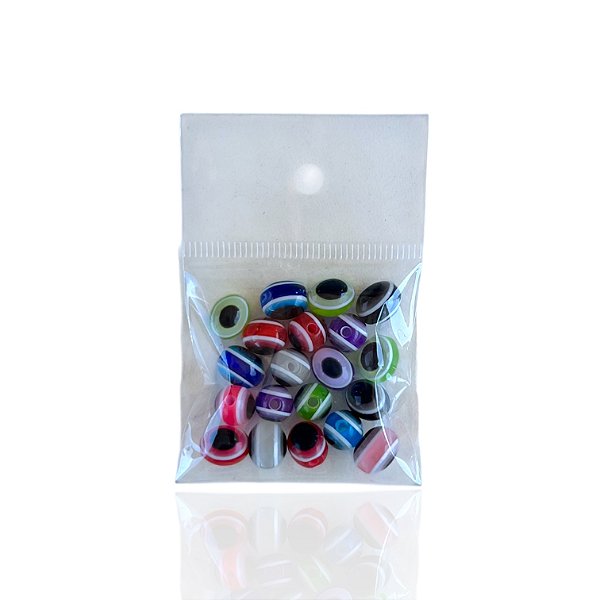 Kit 20 Pingentes Passante Olho Grego