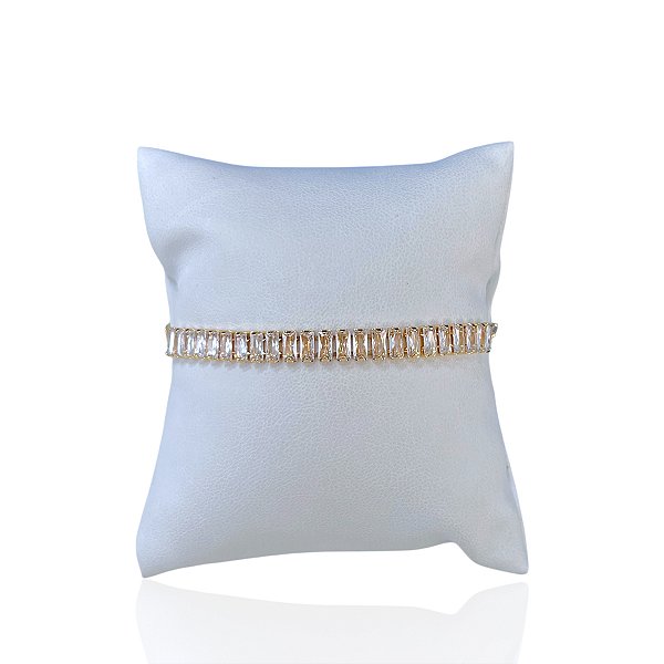 Pulseira Folheada Ouro 18k e Prata 925 Riviera Shambala