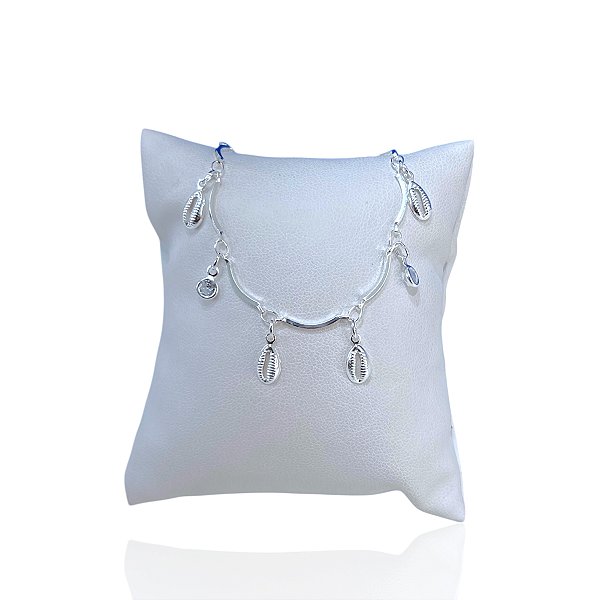 Pulseira Folheada Prata 925 Búzios