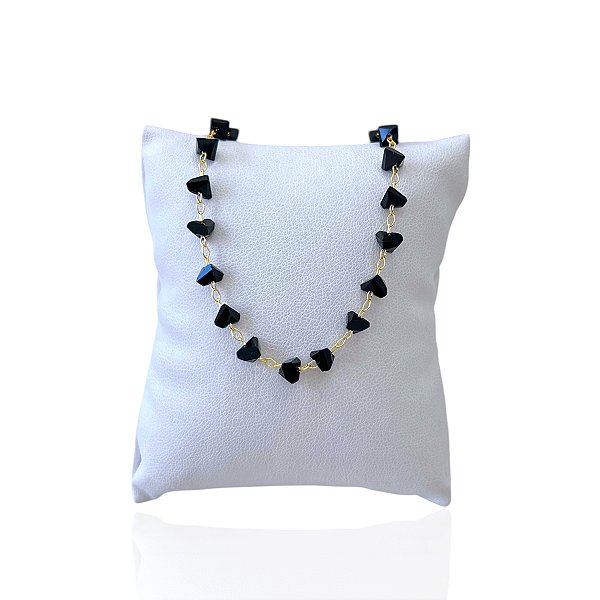 Pulseira Folheada Ouro 18k e Prata 925 Cristais