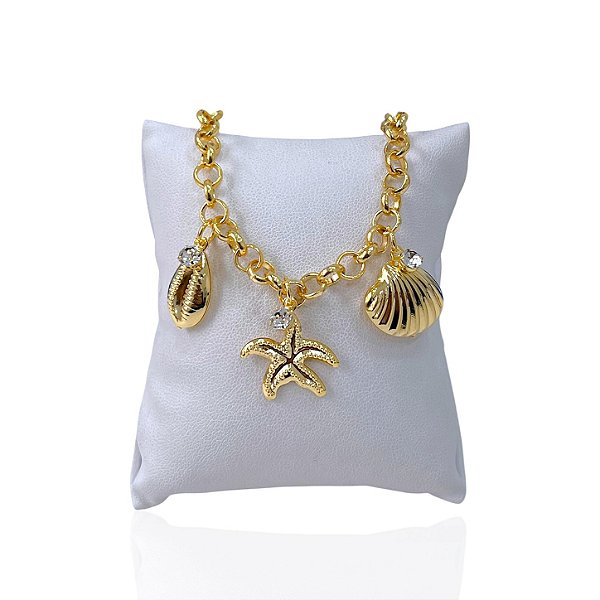 Pulseira Folheada Ouro 18k Elos Sereismo
